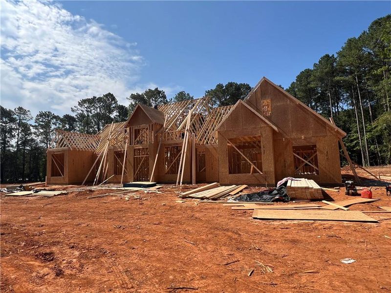 In-progress construction of a new home in , Athens, GA (Image 3). In-progress construction of a new home in , Athens, GA (Image 3).
