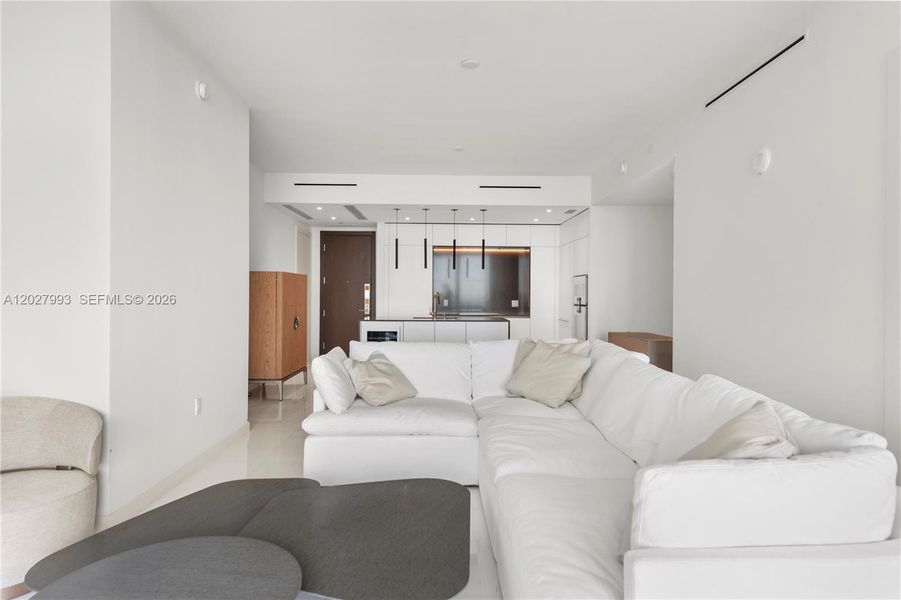 Furnished interior view inside a new home in Aston Martin Residences, Miami (Image 17). Furnished interior view inside a new home in Aston Martin Residences, Miami (Image 17).