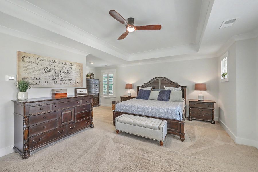 Furnished interior view inside a new home in , Johns Island (Image 17).