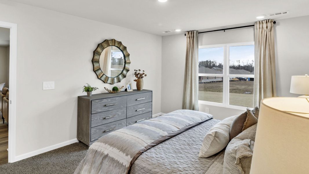 Furnished interior view inside a new home in Bailey Park, Fayetteville (Image 25).