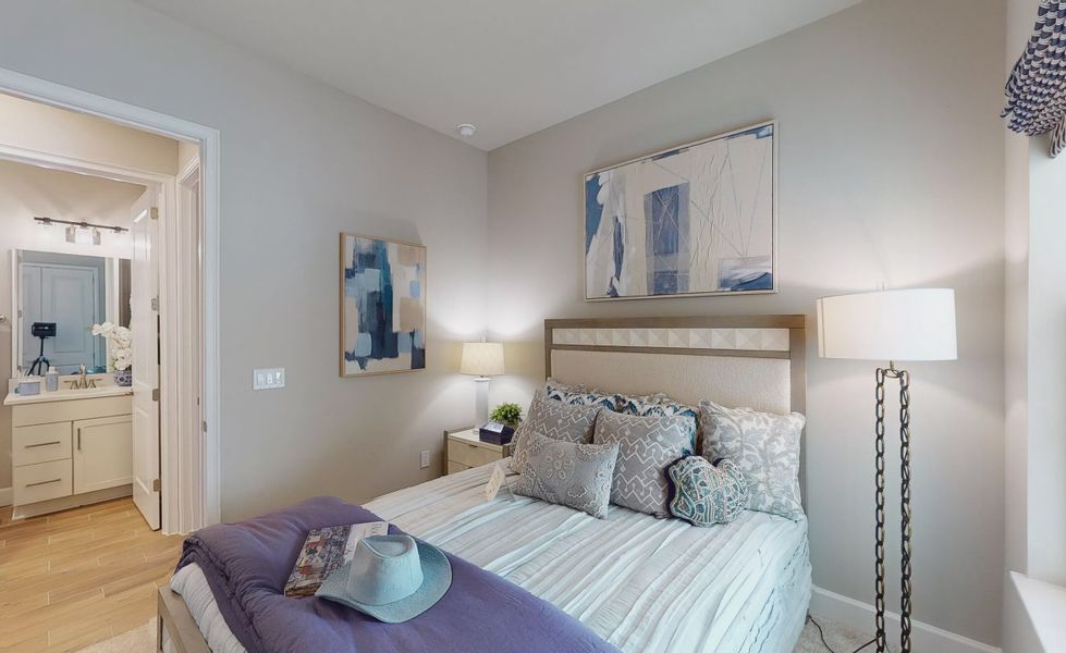 Furnished interior view inside a new home in Plantation Bay, Ormond Beach (Image 29).