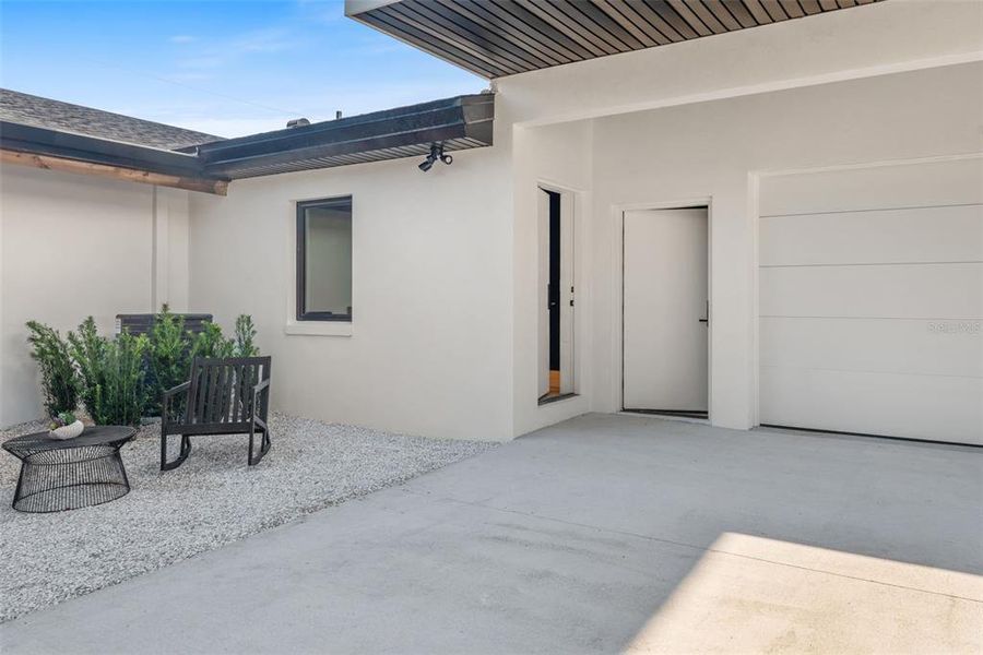 Exterior details and patio area of a home in , Winter Park (Image 30).