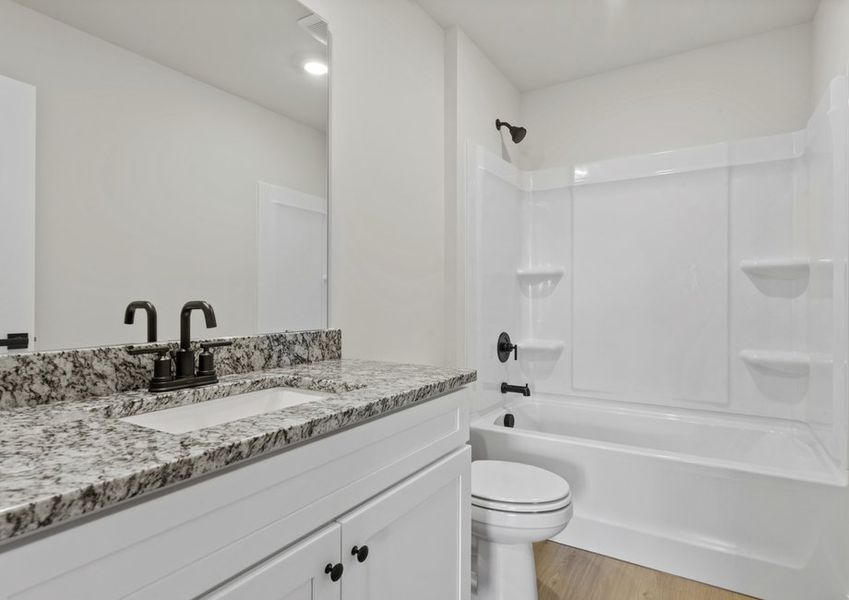 Secondary bathroom