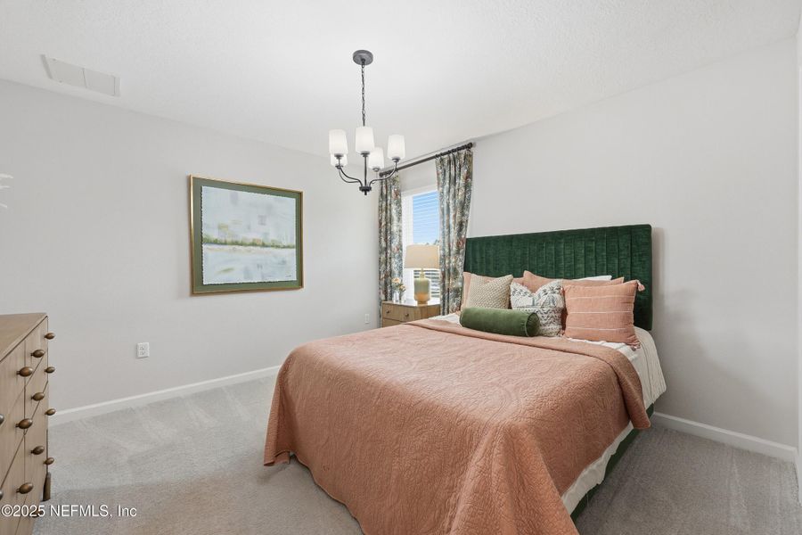 Furnished interior view inside a new home in St Augustine Lakes: St Augustine Lakes 40S, St. Augustine (Image 27).