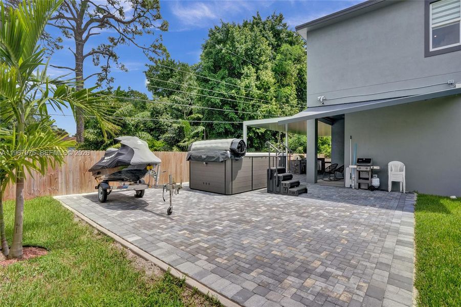 Exterior details and patio area of a home in , Lake Worth (Image 35). Exterior details and patio area of a home in , Lake Worth (Image 35).