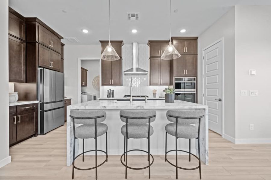 Representative furnished interior of a home built from the Cielo by Landsea Homes in Mira Vista at Victory, Buckeye (Image 12).