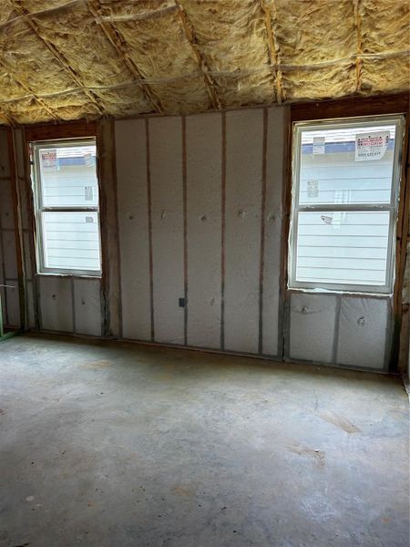 In-progress construction of a new home in Hill & Dale Ranch, Splendora, TX (Image 16). In-progress construction of a new home in Hill & Dale Ranch, Splendora, TX (Image 16).