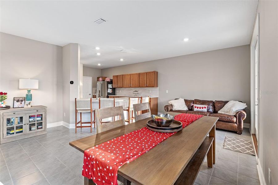 Furnished interior view inside a new home in Somerset - Classic Series, Palm Coast (Image 7).