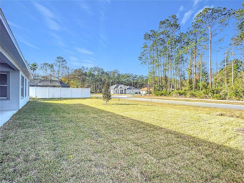 Exterior details and patio area of a home in , Palm Coast (Image 34). Exterior details and patio area of a home in , Palm Coast (Image 34).