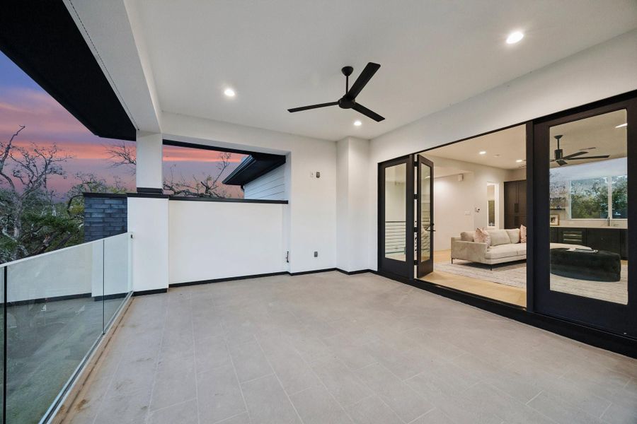 Another view of the Roof-Top Terrace.