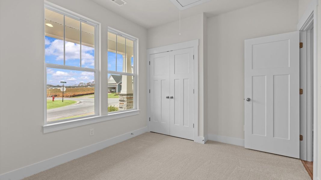 Furnished interior view inside a new home in Iris Meadows, Moore (Image 23).