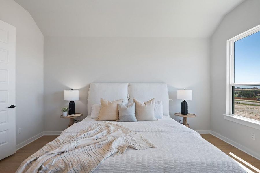 Furnished interior view inside a new home in Park Collection at Lariat, Liberty Hill (Image 8). Furnished interior view inside a new home in Park Collection at Lariat, Liberty Hill (Image 8).