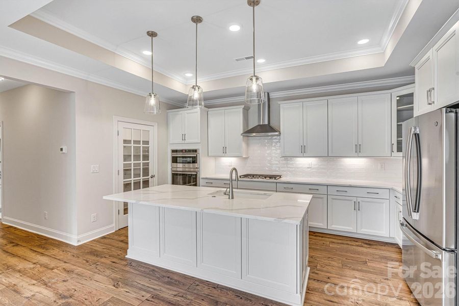 Furnished interior view inside a new home in The Courtyards at Lake Davidson, Mooresville (Image 9).