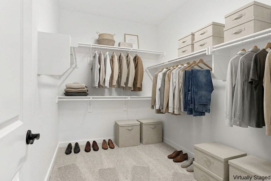 Furnished interior view inside a new home in Willow Grove, Melissa (Image 17).