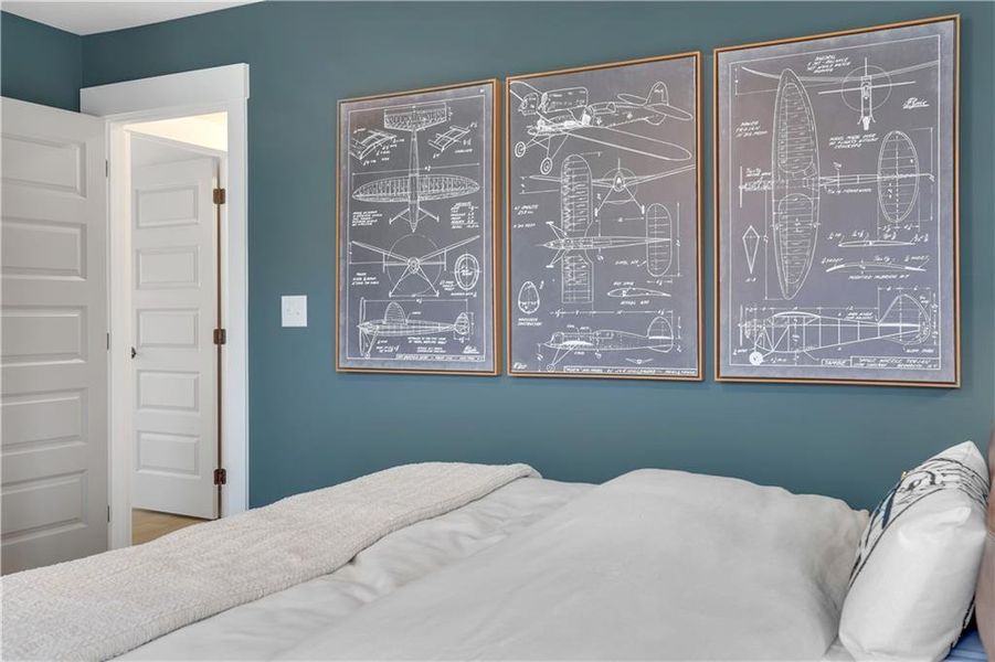 Furnished interior view inside a new home in Villas at Dawsonville, Dawsonville (Image 48).