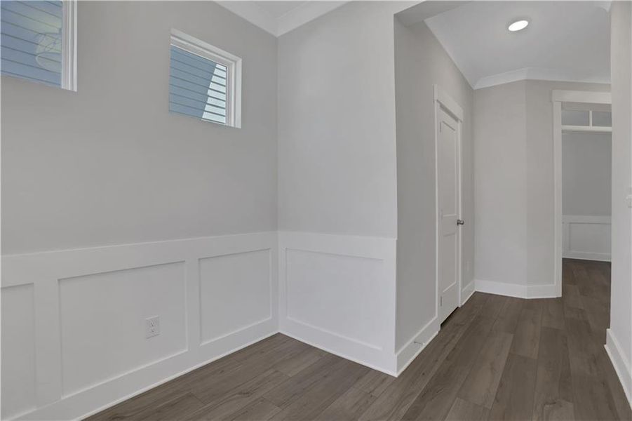 Spacious, unfurnished interior of a new home in Villas at Dawsonville, Dawsonville (Image 30). Spacious, unfurnished interior of a new home in Villas at Dawsonville, Dawsonville (Image 30).