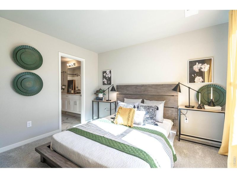Furnished interior view inside a new home in Granary, Johnstown (Image 16).