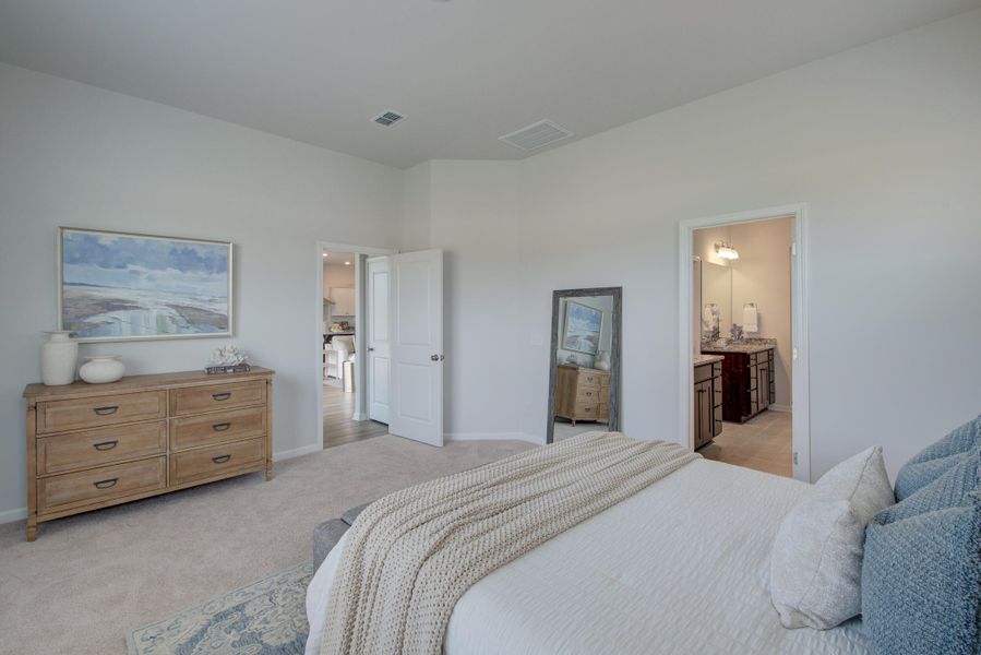 Furnished interior view inside a new home in , Charleston (Image 12).