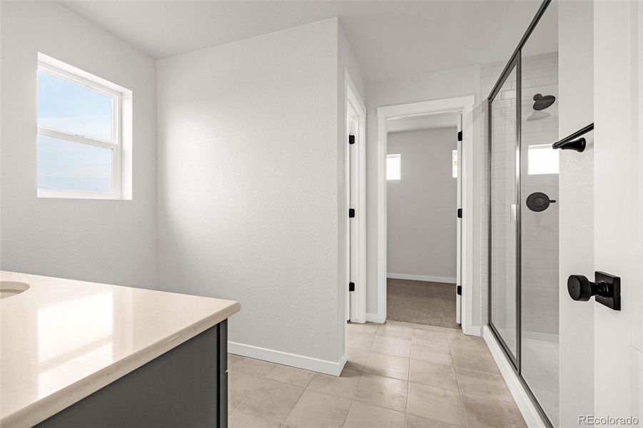 Furnished interior view inside a new home in , Colorado Springs (Image 11).