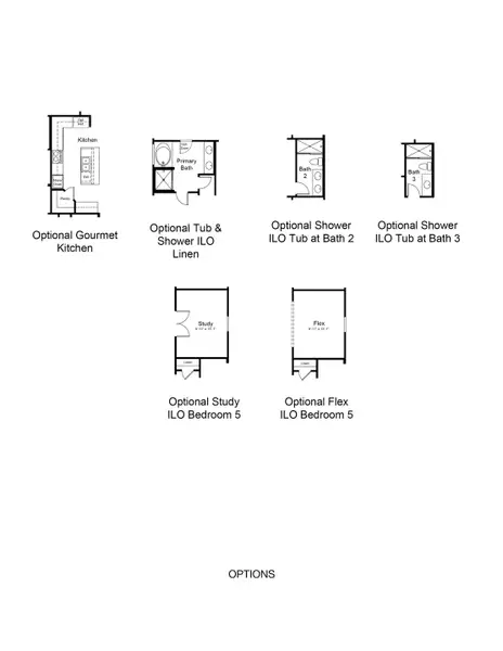 2D floor plan layout of this home in Combs Ranch, San Tan Valley, AZ (Image 4).