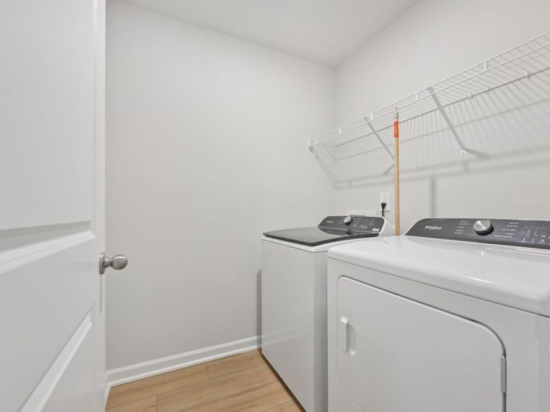 Close-up of interior finishes inside a home in Oakwood Townes, Mebane (Image 7).