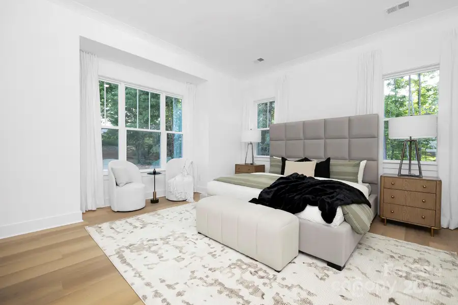 Furnished interior view inside a new home in , Clover (Image 9). Furnished interior view inside a new home in , Clover (Image 9).