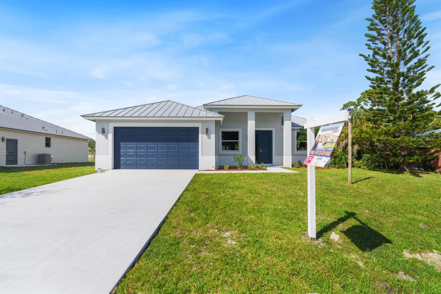 Exterior details and patio area of a home in , Fort Pierce (Image 3). Exterior details and patio area of a home in , Fort Pierce (Image 3).