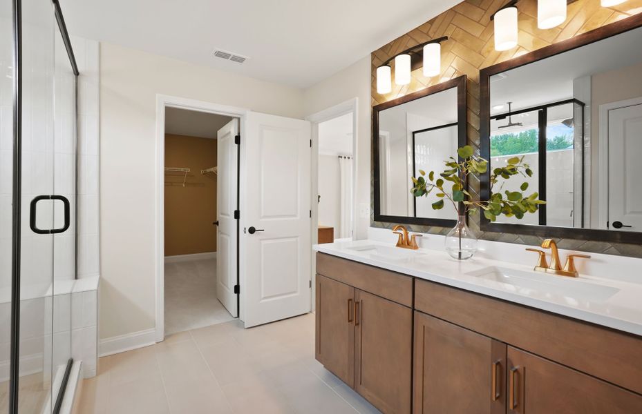 Furnished interior view inside a new home in Forest Creek, Waxhaw (Image 44).