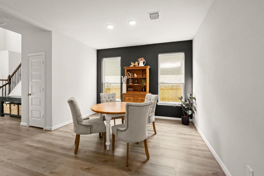 Furnished interior view inside a new home in , Conroe (Image 15). Furnished interior view inside a new home in , Conroe (Image 15).