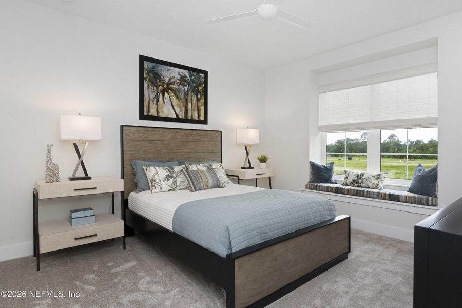 Furnished interior view inside a new home in , Ponte Vedra Beach (Image 55).