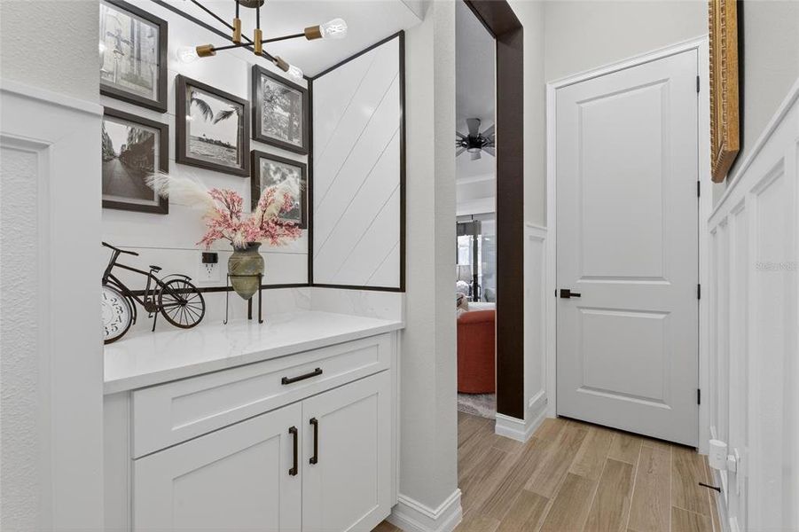 Furnished interior view inside a new home in SouthShore Yacht Club, Ruskin (Image 41).