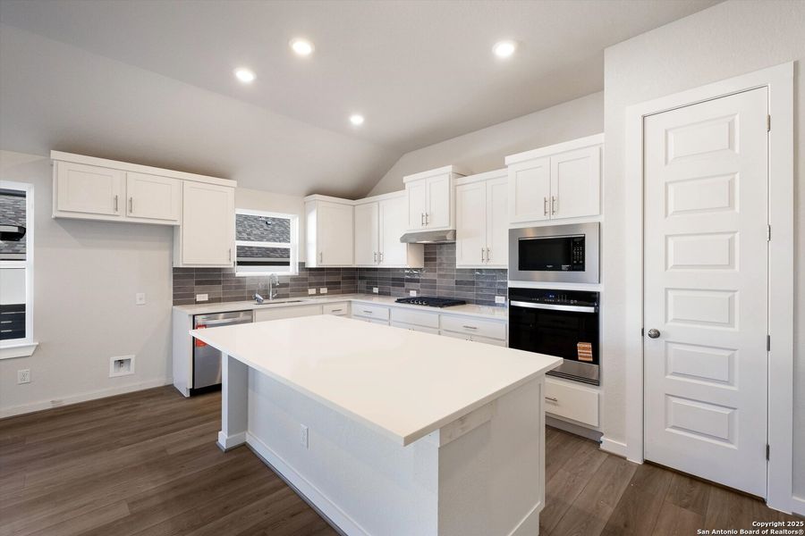 Furnished interior view inside a new home in The Grove at Vintage Oaks, New Braunfels (Image 6).