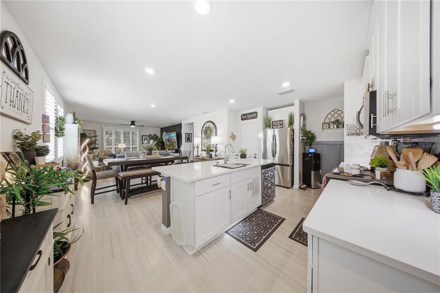 Furnished interior view inside a new home in , Haines City (Image 15).