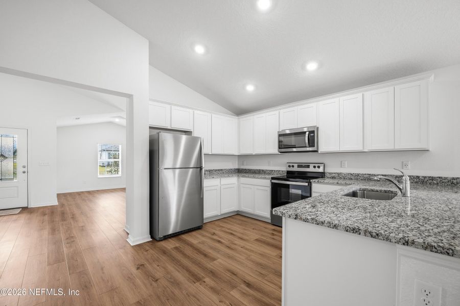Furnished interior view inside a new home in Westport Landing, Jacksonville (Image 12).