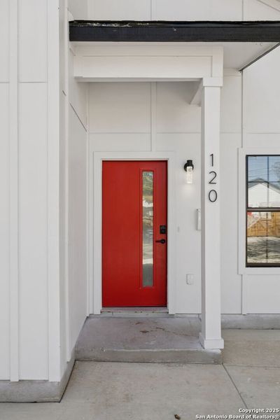 Exterior details and patio area of a home in , San Antonio (Image 33). Exterior details and patio area of a home in , San Antonio (Image 33).