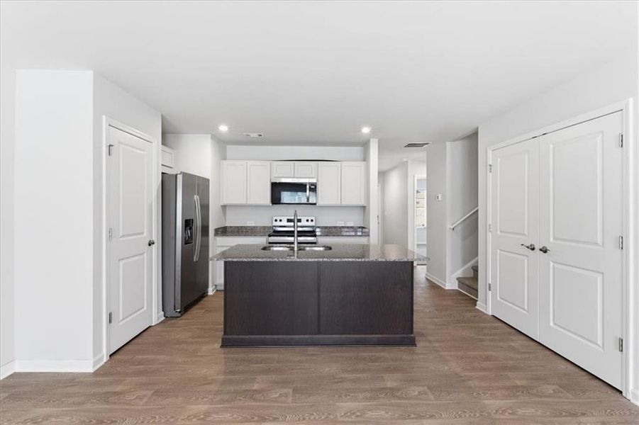 Furnished interior view inside a new home in Silver Leaf, Dawsonville (Image 6).