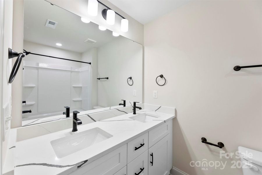 Furnished interior view inside a new home in , Huntersville (Image 8).