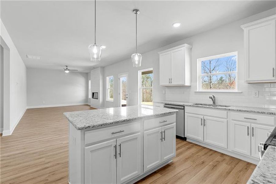 Furnished interior view inside a new home in , Homer (Image 14). Furnished interior view inside a new home in , Homer (Image 14).