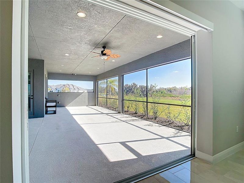 Exterior details and patio area of a home in Hampton Lakes, Sarasota (Image 27). Exterior details and patio area of a home in Hampton Lakes, Sarasota (Image 27).