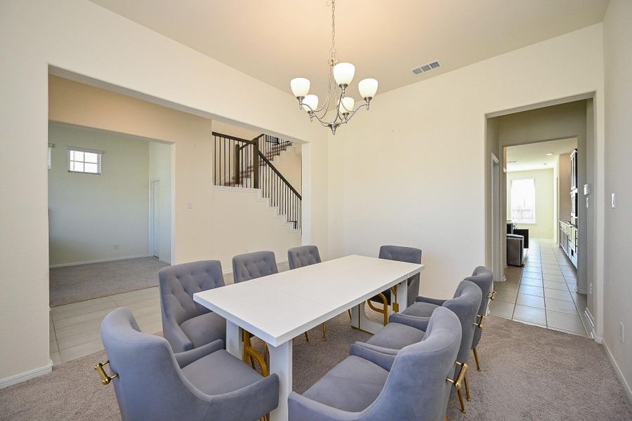 Furnished interior view inside a new home in StoneCreek Estates, Richmond (Image 11).