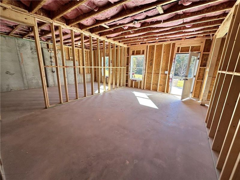 In-progress construction of a new home in Prescott Manor, Canton, GA (Image 34).