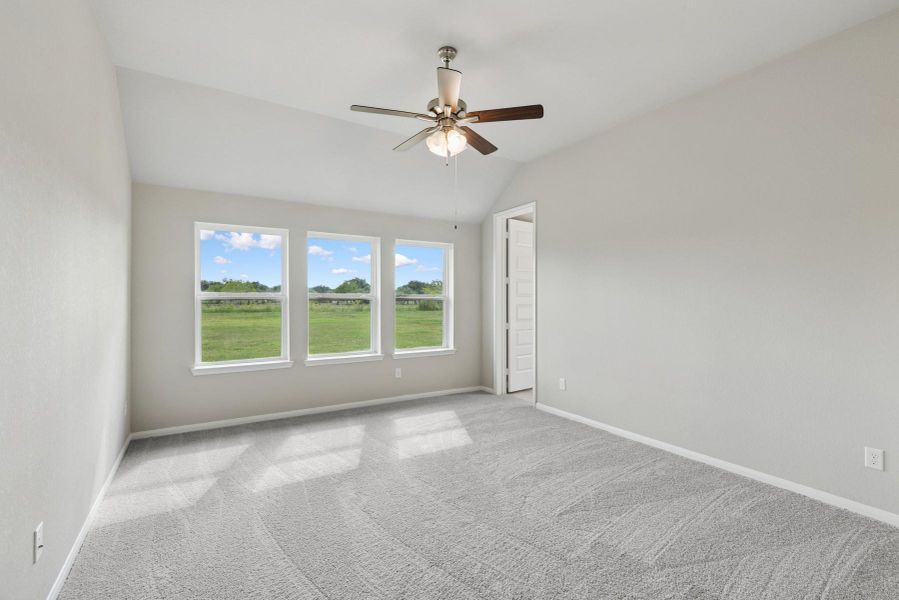 Spacious owner's suite Spacious owner's suite