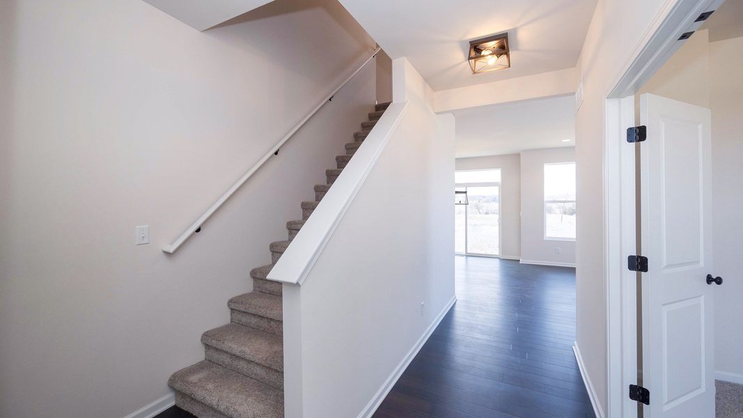 Representative unfurnished interior of a home built from the The Kettering by Norfolk Homes in Preserve at Magnolia Park, Jackson (Image 25).