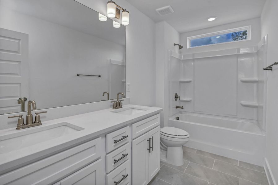 Furnished interior view inside a new home in Clubside Reserve at Summerlake, Lexington (Image 35).