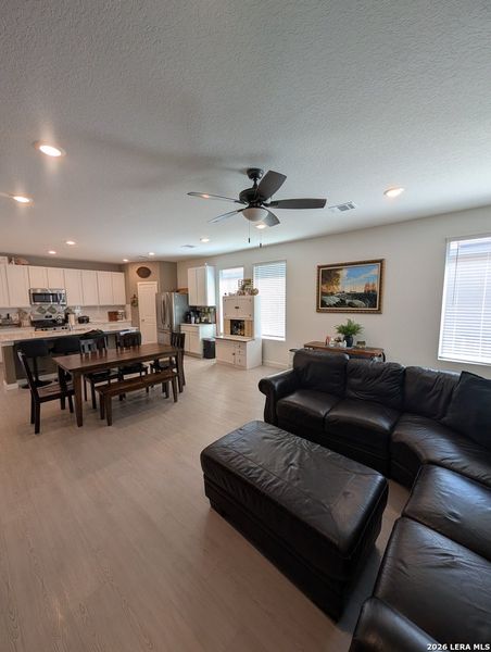 Furnished interior view inside a new home in Rose Valley, Converse (Image 9).
