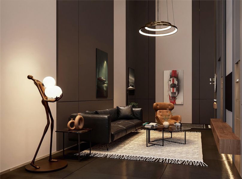 *Conceptual renderings of the clubhouse