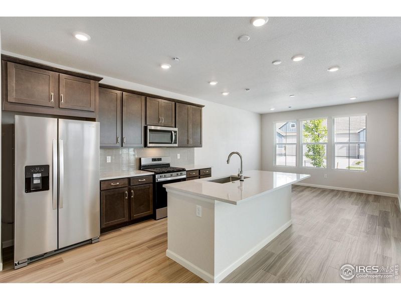 Furnished interior view inside a new home in Westside Crossing, Berthoud (Image 16).