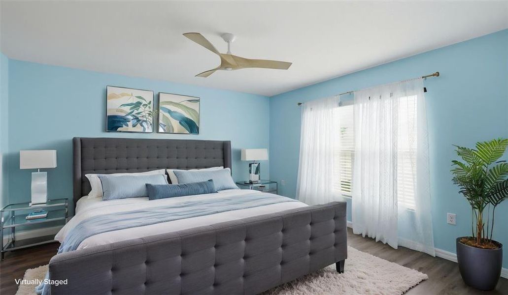 Furnished interior view inside a new home in Northwater at Two Rivers, Zephyrhills (Image 17).