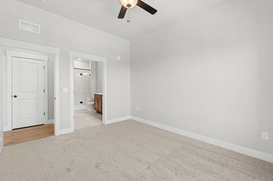 Representative unfurnished interior of a home built from the The Princeton by Landmark Homes in The Lakes at Centerra, Loveland (Image 13). Representative unfurnished interior of a home built from the The Princeton by Landmark Homes in The Lakes at Centerra, Loveland (Image 13).