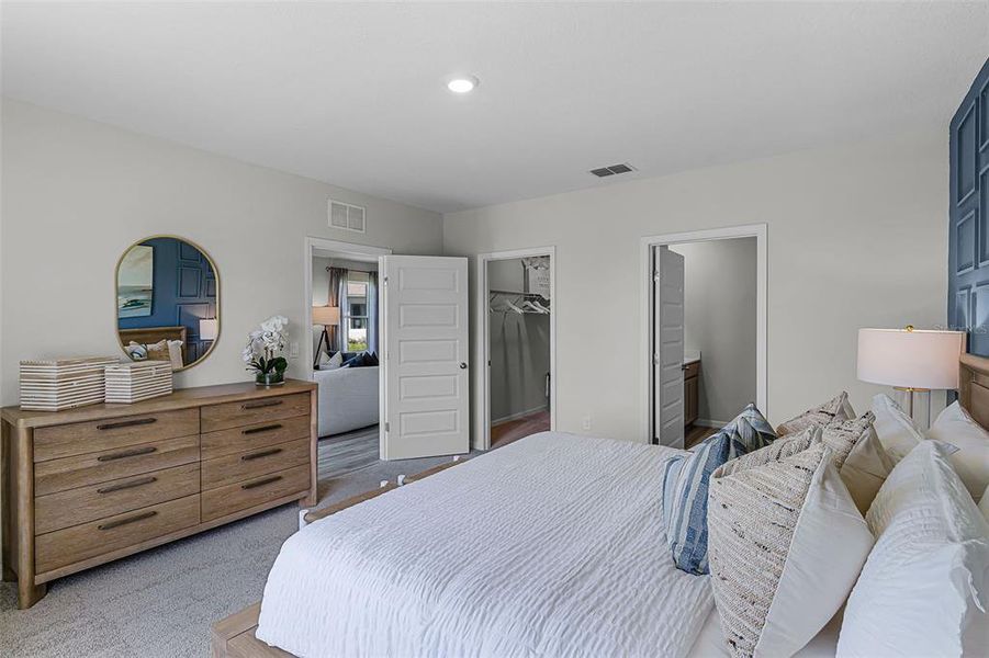 Furnished interior view inside a new home in , Haines City (Image 23).